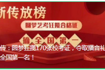 浙传：圆梦狂揽170张校考证，夺取播音礼仪全国第一名！